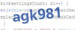 verification code