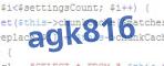 verification code