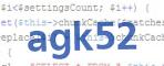 verification code