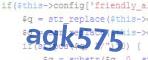 verification code