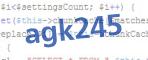 verification code