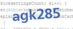 verification code